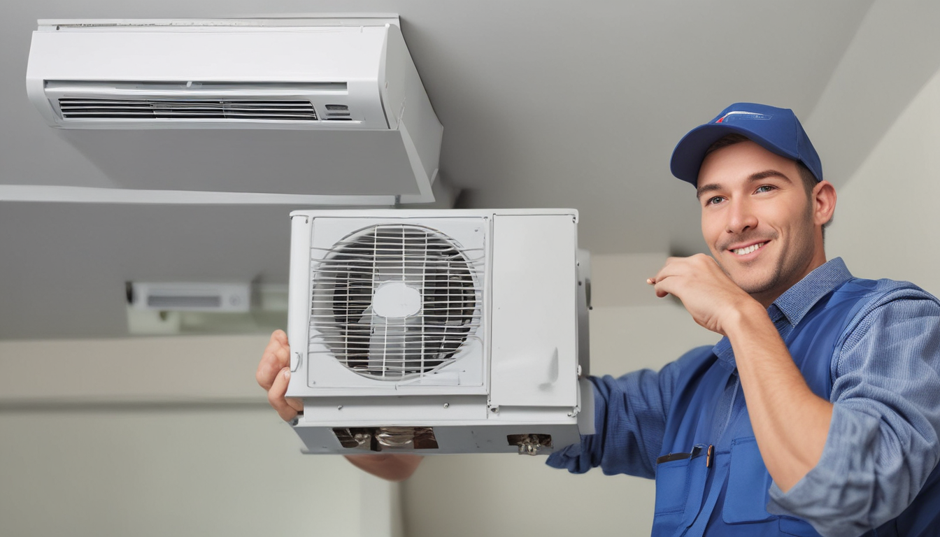 A HVAC website built with LuperIQ